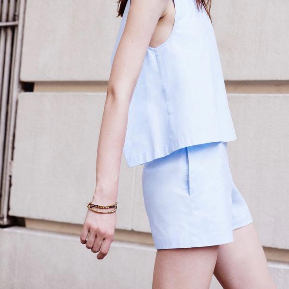 Club Monaco Light Blue Jumpsuit